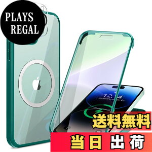 �y���������z�y���ʋ����K���X�E���ٓI�ȑϏՌ����zHAUTRKBG iPhone 15 Pro Max �p �P�[�X �N���A �S�ʕی� [MagSafe�Ή�] [�J�����t�C������]�M�����Ȃ� �\�t�gTPU�o���p�[ �}�O�Z�[�t ���C�����X