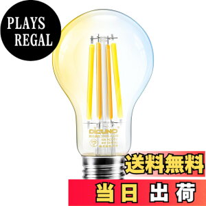 �y���������zDiCUNO LED�d�� E26���� 60W�`���� �t�B�������g�d�� 6W 800lm ���� ���F �d���F �����F �����F �S�����^�C�v �����R���Ȃ� �G�W�\�� �N���A�^�C�v �ȃG�l PSE�F�؍ς� A60 1��
