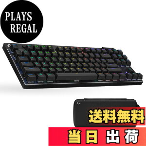 �y���������zLogicool G PRO X TKL LIGHTSPEED ���C�����X �Q�[�~���O�L�[�{�[�h �e���L�[���X GX�X�C�b�` ���j�A ���J�j�J�� �L�[�{�[�h Bluetooth �É� ���{��z�� LIGHTSYNC RGB ���E���P�[�u�� �u���b�N 