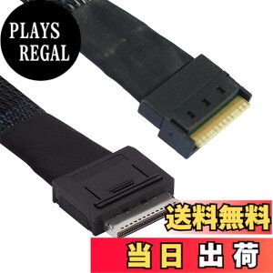 �y���������zNFHK Oculink PCIe PCI-Express SFF-8611 8i ���� SFF-8654 8i 8x �X�������C�� SSD �f�[�^�A�N�e�B�u�P�[�u�� 50cm