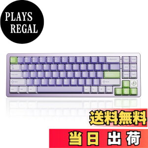 �y���������zYUNZII AL71 68% �Q�[�~���O�L�[�{�[�h �t���A���~CNC �z�b�g�X���b�v�Ή� ���� �K�X�P�b�g ���J�j�J���L�[�{�[�h NKRO 2.4GHz���C�����XBT5.0/USB-C �L�� RGB�o�b�N���C�g Win/Mac�p �����蕨