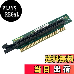 �y���������z10Gtek PCI-Express 16x ���C�U�[�J�[�h 90�x L�A���O�� ���C�U�[ �A�_�v�^�J�[�h�A1U�p�ASupermicro���C�U�[�J�[�h RSC-R1UTP-E16R�ƌ݊�