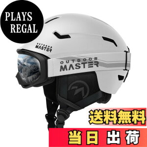 �y���������zOUTDOORMASTER �X�L�[ �w�����b�g �S�[�O���t�� �X�m�[�{�[�h �w�����b�g �o�C�U�[�t�� �X�m�[�w�����b�g �ʋC�X�C�b�` �S���ʒ����A�W���X�^�[ �����xEPS �X�L�[�p�w�����b�g 3D��