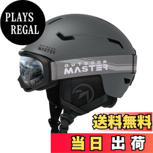 �y���������zOUTDOORMASTER �X�L�[ �w�����b�g �S�[�O���t�� �X�m�[�{�[�h �w�����b�g �o�C�U�[�t�� �X�m�[�w�����b�g �ʋC�X�C�b�` �S���ʒ����A�W���X�^�[ �����xEPS �X�L�[�p�w�����b�g 3D��