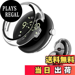 �y���������zGoogle pixel watch 3 41mm / Google Pixel Watch 2 �p �P�[�X �J�o�[ �K���X�t�C������̌^�P�[�X �yNOUKAJU�z �P�[�X �ی�t�B���� ��� �ی�P�[�X PC+�����K���X�t �ی� �J�o�[ ��̌^ �S�ʕ�