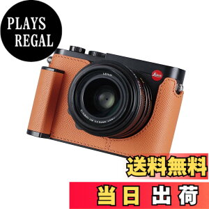 �y���������zSIUTATDSH �J�����n�[�t�P�[�X �K�p Leica Q2 �r���e�[�W���^�� �{�v �J�����ی�P�[�X �X�^�C���b�V�� �|�[�^�u�� �ϏՌ� (�I�����W)