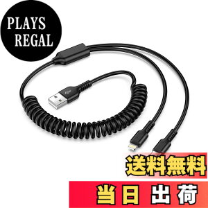 �y���������z2in1 �[�d�P�[�u�� �R�C���� ���C�g�j���O���^�C�vC iPhone17�[�d�P�[�u�� �J�[���R�[�h 5V2A �}���[�d Haoano lightning usb-c�P�[�u�� 1�{2�� �ԗp �L�k�R�[�h iPhone 17/16/15/14/13/12/11/XR/XS/8/iP