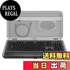 �y���������zGeekria �L�[�{�[�h �n�[�h�V�F�� �g���x�� �L�������O�P�[�X�A���W�N�[�� Logicool G613 �L�[�{�[�h����� G305 �Q�[�~���O�}�E�X �P�[�X �R���{�Ή� (�_�[�N�O���[)