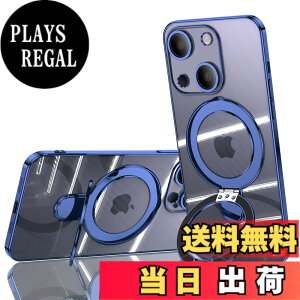 �y���������zJOOBOY iPhone 15 Plus �p �P�[�X MagSafe�Ή� �N���A �����O�t�� ���b�L�d�グ �����Y�J�o�[�t�� �\�t�gTPU �ϏՌ� ���ɋ����w�� ���C�����X�[�d �X�g���b�v�z�[���t�� �A�C�t�H��15�v��