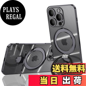 �y���������zJOOBOY iPhone 13 Pro Max �p �P�[�X MagSafe�Ή� �N���A �����O�t�� ���b�L�d�グ �����Y�J�o�[�t�� �\�t�gTPU �ϏՌ� ���ɋ����w�� ���C�����X�[�d �X�g���b�v�z�[���t�� �A�C�t�H�� 13 