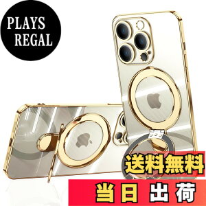 �y���������zJOOBOY iPhone 13 Pro Max �p �P�[�X MagSafe�Ή� �N���A �����O�t�� ���b�L�d�グ �����Y�J�o�[�t�� �\�t�gTPU �ϏՌ� ���ɋ����w�� ���C�����X�[�d �X�g���b�v�z�[���t�� �A�C�t�H�� 13 