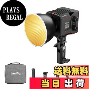 �y���������zSmallRig RC60B COB LED �r�f�I���C�g 60W �o�b�e���[���� �R���p�N�g ��F�F���x 2700K-6500K �����F CRI 97+ TLCI 98+ TM-30 Rg 100 TM-30 Rf 96 ���M�悵 �É� 9��ނ̏Ɩ����� ���� �����o�����X 