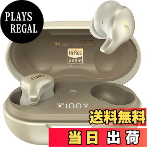 �y���������zTOZO Golden X1 ���C�����X�C���z�� ���ׂĂ��S�ɋ����ɏ�̉��� LDAC�Ή� �n�C���]�����Đ� �����h���C�o�[�݌v�uKnowles�i�m�[���Y�j���o�����X�h�A�[�}�`���A�h���C�o�[�iBA�h��