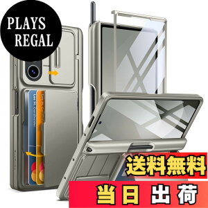 �y���������zTongate Samsung Galaxy S24 Plus �P�[�X�A�X���C�h���J�����J�o�[���X�N���[���v���e�N�^�[�A�~���^���[�O���[�h�̑ϏՌ���Galaxy S24+ Plus�g�уP�[�X�i2024�j�x���g�o�b�N���A�X�^���h�t