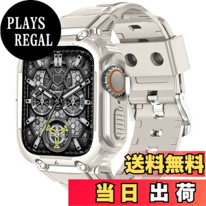 �y���������zCABOBE Apple Watch �o���h �P�[�X ��̌^ �Ή� 49mm 45mm 44mm 42mm 41mm 40mm 38mm �A�b�v���E�I�b�` �o���h �A�b�v���E�I�b�` �x���g TPU�P�[�X ��̌^ Apple Watch Series 9/8/7/SE2/SE/6/5/4/3/2/1 Apple Watc