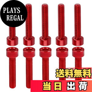 �y���������zDingtai 7075�^�A���~�����l�WM3/M4/M5/M6���Z�p�����S�˂��{���g�h���[���؍HDIY��C�L�b�g�ɓK�p���܂� (10, �Ԃł�, M6x35mm)