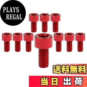 �y���������zDingtai 7075�^�A���~�����l�WM5x10mm���Z�p�����S�˂��{���g�h���[���؍HDIY��C�L�b�g�ɓK�p���܂� (10, �Ԃł�, M5x10mm)