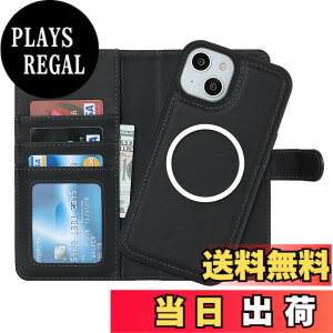 �y���������zPelanty for iPhone 15 Plus �P�[�X�蒠�^ Magsafe�Ή����C�����X�[�d for iPhone15 Plus 2in1������ �g�уJ�o�[ ���� PU���U�[+TPU ���z�^�J�o�[ �}�O�l�b�g ���O�����R ���p2way ���K����D��