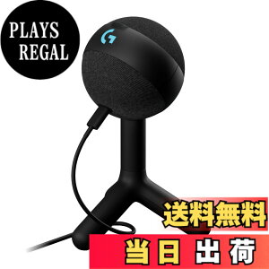 �y���������zLogicool G �Q�[�~���O�}�C�N YETI ORB �R���f���T�[�}�C�N G-YETI-ORB-BK �X�g���[�~���O�z�M �m�C�Y�y�� RGB LIGHTSYNC USB BLUE VO!CE PC MAC �Q�[�~���O �}�C�N �� �u���b�N �R���f���T�[ windows 
