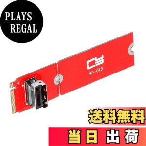 �y���������zNFHK PCI-E 4.0 M.2 M-Key to MCIO Mini Cool Edge IO ���X�z�X�g�A�_�v�^�[ PCIe Nvme SSD 2280 2230�p