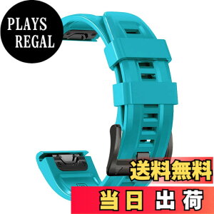 �y���������z[YOCAHU] QuickFit 22 mm �o���h �����p for GARMIN(�K�[�~��) Fenix 7 Pro Solar/Approach S70 47 mm/Forerunner 965 �Ή� �X�g���b�v �V���R�� �x���g �_�炩�� �h���� �K�[�~�� �p �����o���h (sky blue)