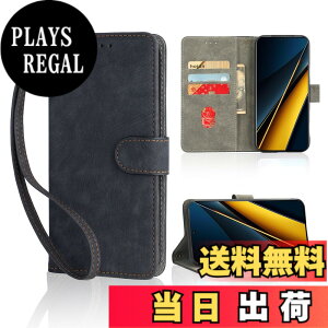 �y���������zXiaomi Poco X6 Pro �p �P�[�X �蒠�^ Xiaomi Poco X6 Pro �p �J�o�[ ���z�^ �yNOUKAJU�z �J�[�h�|�P�b�g�t�� ���� PU���U�[ ��G�肪�ǂ� �����h�~ �Ռ��z�� �ϖ��C �S�ʕی� �ώ���RFID�@�\ �}