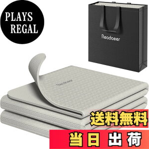 �y���������zReadaeer ���K�}�b�g �g���[�j���O�}�b�g �܂��ݎ� 183cmx61cm ���� 6mm TPE�f�� ���L �h�� ���[�o�b�O�t�� �y�� �����^�сE���[�֗� �X�g���b�`�}�b�g �G�N�T�T�C�Y�}�b�g �t�B�b�g