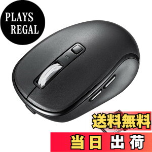 �y���������z�T�����T�v���C �}�E�X Bluetooth�E���C�����X���Ή� �É��{�^�� �[�d�� 5�{�^�� ���^ �u���b�N MA-WBBS519BK