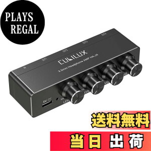 �y���������zCubilux 3.5mm �C���z�� �A���v�A4�E�F�C �X�e���I �w�b�h�z�� �A���v�A�~�j �I�[�f�B�I �A���v�A�Ɨ����ʒ���