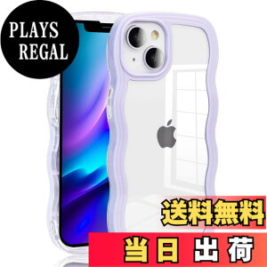 �y���������zJOOBOY iPhone 15 Plus �p �P�[�X �N���A ���� TPU �؍� ���� �E�F�[�u �\�t�g ����~�� ���^ �y�� �ϏՌ� ������� �X�}�z�P�[�X �X�g���b�v�z�[���t�� �A�C�t�H��15�v���X �p �J�o�[ 