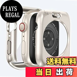�y���������zYUGYUG �Ή� �A�b�v���E�H�b�` �J�o�[ 40mm 41mm 42mm 44mm 45mm 46mm 49mm �A�b�v���E�H�b�` �P�[�X PC�f�� �h�� IP68 360�Ǔx Apple Watch �P�[�X 2 in 1 �O��̕ی� ���{���Ɏq�� ��d�\�� Apple Watch