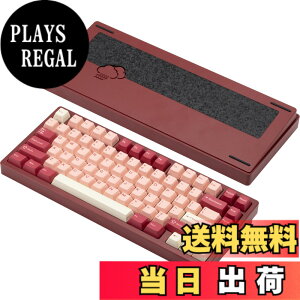 �y���������z�yWOBKEY Rainy75�L�[�{�[�h�z�J���̂悤�ȑŌ��� ���J�j�J���L�[�{�[�h 3WAY�ڑ� OS�݊��� �z�b�g�X���b�v��VIA�̑Ή� �J�X�^�}�C�Y�� �K�X�P�b�g�f�U�C�� �A���~�j�E���f�ގg�p RGB