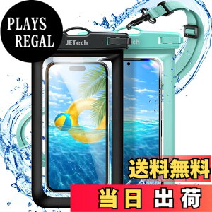 �y���������zJETech �X�}�z �h���P�[�X 2���Z�b�g �h���|�[�` iPhone 17e 17 16e 16 15 14 13 12 Air Pro Max Plus/Galaxy S26 S25 Ultra/Pixel 10�V���[�Y�Ȃ� �ő�7.2�C���`�Ή� �X�g���b�v�t�� IPX8�h���C�o�b�O (�u��