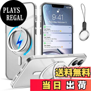 �y���������ziPhone 11Pro �p �P�[�X Magsafe�Ή��y360°��]�\�� Magsafe�����O�X�^���h �z���_�[ ��̌^�E�X�g���b�v1��t���z�X�^���h�@�\ �c�����Ή� HILEGENER �X�}�z�P�[�X �ϏՌ� �J���������Y