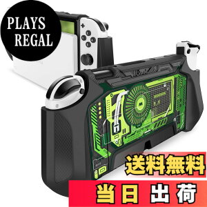�y���������zMumba Nintendo Switch OLED 2021�p �P�[�X �L�@EL���f�� TPU�O���b�v �ی�J�o�[ �h�b�L���O�\ �A�N�Z�T���[ Nintendo Switch OLED��Joy-Con �R���g���[���[�Ή� [Blade �V���[�Y]