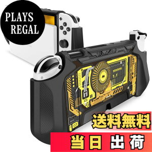 �y���������zMumba Nintendo Switch OLED 2021�p �P�[�X �L�@EL���f�� TPU�O���b�v �ی�J�o�[ �h�b�L���O�\ �A�N�Z�T���[ Nintendo Switch OLED��Joy-Con �R���g���[���[�Ή� [Blade �V���[�Y]