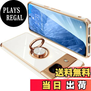 �y���������zONETIAOLONG �ɓK������Google Pixel8a �p�̃P�[�X �����O�t�� �O�[�O�� �s�N�Z�� 8a �p�̃����O �J�o�[ �ϏՌ� TPU ���b�L���H 360°��] �X�^���h�@�\ �ԍڃz���_�[ �X�g���b�v�z�[���t