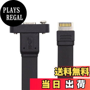 �y���������zxiwai USB 3.2 �����f�[�^�P�[�u�� 20Gbps IDC Type-E 20�s�� - USB-C Type-C���X�t�����g�p�l���w�b�_�[�A�_�v�^�[�R�[�h 1.6�t�B�[�g �t���L�V�u���t���b�gFPC�f�U�C�� SSD HDD �d�b �^�u���b