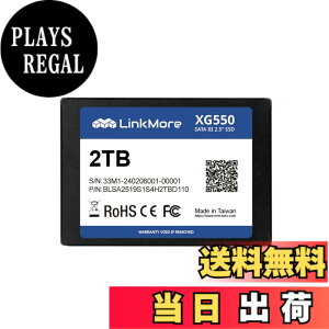�y���������zLinkMore XG550 2TB 2.5�C���` ����SSD SATAIII 6Gb/s (�ő�Ǎ�540MB/s)