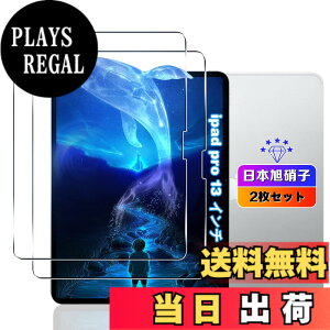 �y���������z�y2���Z�b�g�z �Ή� iPad Pro (13�C���`) (M4) 2024 �t�B���� �y���Y���Ɏq�f�ށz �p iPad pro13 (2024���f��) M4 �K���X�t�B���� �����K���X �p iPadPro (M4) (2024) �^�u���b�g �p �ی�t�B���� 