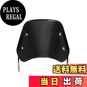 �y���������zazumafy �o�C�N �E�C���h�V�[���h ���h ���[�^�[�o�C�U�[ �X�N���[�� �f�B�t���N�^�[ �ėp �J�E�� ����t�� �N���A (�u���b�N)