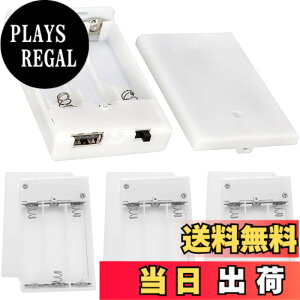 �y���������zXiatiaosann 3 AA �o�b�e���[ �z���_�[ USB �����\�P�b�g�A3 �X���b�g AA �u���b�N �o�b�e���[���[�P�[�X �J�o�[ ON/OFF �X�C�b�`�� USB �����v���O (4 �p�b�N)