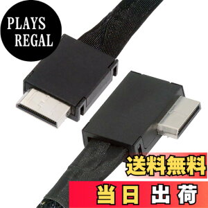 �y���������zNFHK ���p�x 90�x OcuLink PCIe 4.0 PCI-Express SFF-8611 4i to SFF-8611 �f�[�^�A�N�e�B�u�P�[�u�� eGPU SSD 50cm�p