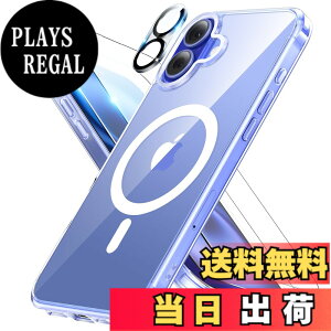 �y���������zMeifigno iPhone 16 Plus �P�[�X 6.7�C���`�p [2X HD�X�N���[���v���e�N�^�[��1X�����Y�v���e�N�^�[�t��] [MagSafe�Ή�] [�~���^���[�O���[�h�ی�]�AiPhone 16 Plus �p�ɐ݌v���ꂽ�}�O�l�b�g��