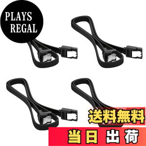 �y���������zSATA �P�[�u�� �iL�^�j0.8m Suptopwxm Sata3 �P�[�u�� 4�{�Z�b�g 6 Gbps�Ή� ���b�`�t�� SSD��HDD���� Sata3 �V���A�� ATA3 �P�[�u�� SSD �P�[�u�� ���b�h (�u���b�N)