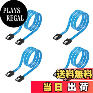 �y���������zSATA �P�[�u�� 0.8m�i�X�g���[�g�^�jSuptopwxm Sata3 �P�[�u�� 4�{�Z�b�g 6 Gbps�Ή� ���b�`�t�� SSD��HDD���� Sata3 �V���A�� ATA3 �P�[�u�� SSD �P�[�u�� ���b�h (�u���[)