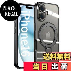 �y���������zJOOBOY �X�}�z�P�[�X �Ή� iPhone 16 Plus �P�[�X MagSafe�Ή� �N���A ���� �����O�t�� ���b�L�d�グ �����Y�J�o�[�t�� �\�t�gTPU �ϏՌ� ���ɋ����w�� ���C�����X�[�d �X�g���b�v�z�[��