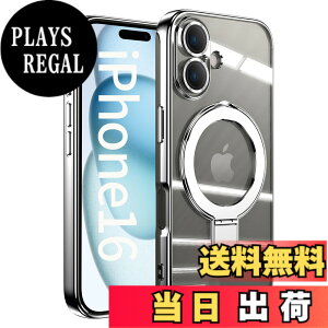 �y���������zJOOBOY �X�}�z�P�[�X �Ή� iPhone 16 Plus �P�[�X MagSafe�Ή� �N���A ���� �����O�t�� ���b�L�d�グ �����Y�J�o�[�t�� �\�t�gTPU �ϏՌ� ���ɋ����w�� ���C�����X�[�d �X�g���b�v�z�[��