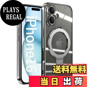 �y���������zJOOBOY �X�}�z�P�[�X �Ή� iPhone 16 Plus �P�[�X MagSafe�Ή� �N���A ���� �����O�t�� ���b�L�d�グ �����Y�J�o�[�t�� �\�t�gTPU �ϏՌ� ���ɋ����w�� ���C�����X�[�d �X�g���b�v�z�[��