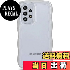�y���������zQLTYPRI Galaxy A53 5G �P�[�X �N���A TPU �J�o�[ �E�F�[�u ������� �؍� ���� ���� ���^ �y�� �ϏՌ� ����~�� (SC-53C / SCG15) �X�}�z�P�[�X ���C�����X�[�d�Ή� �X�g���b�v�z�[���t�� 